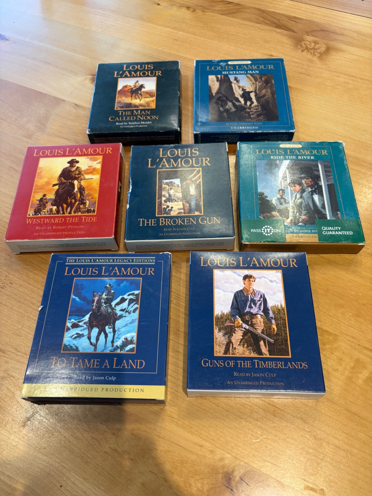 Louis L’Amour audiobooks