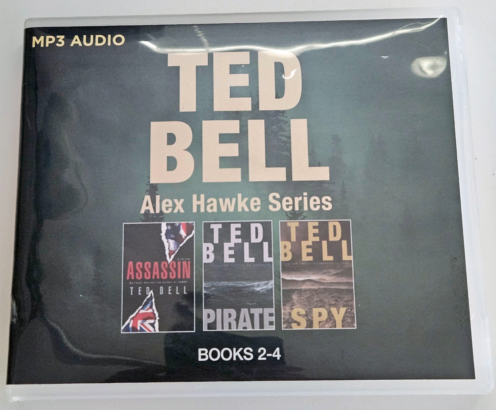 3 Ethan Hawke Books by Ted Bell; Assassin, Pirate & Spy