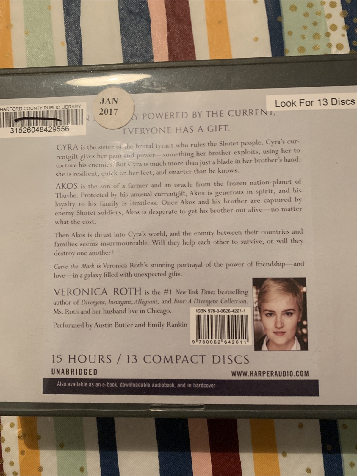 Carve the Mark Ser.: Carve the Mark CD by Veronica Roth (2017, Compact Disc,…