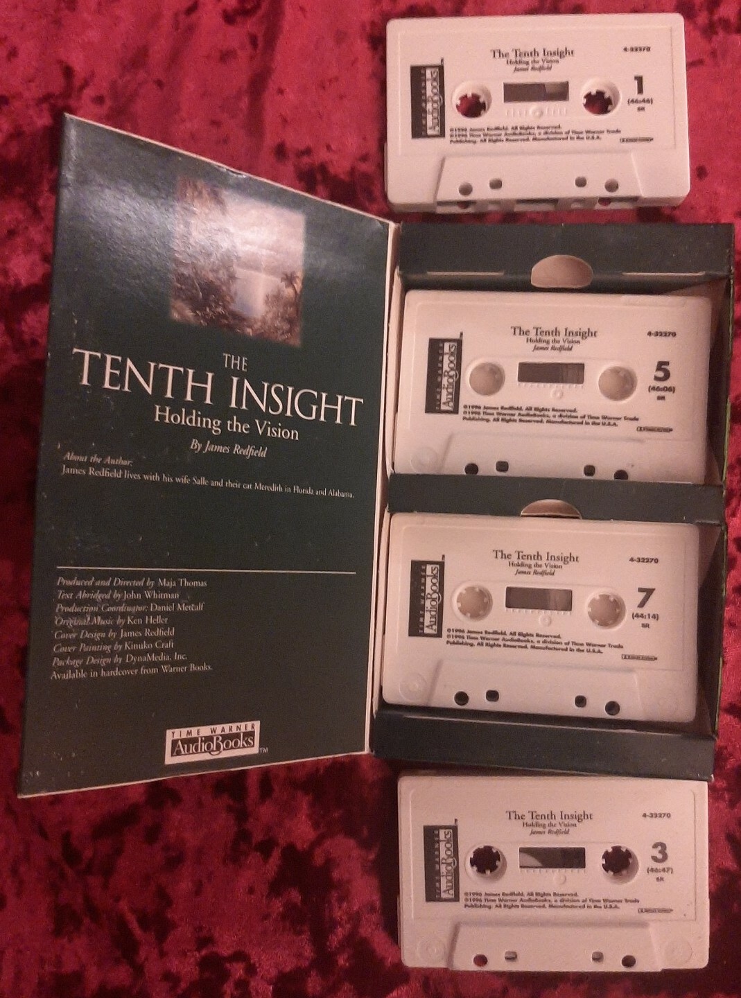 James Redfield: The Tenth Insight; Holding the Vision (4 Cassettes) *AudioBooks*