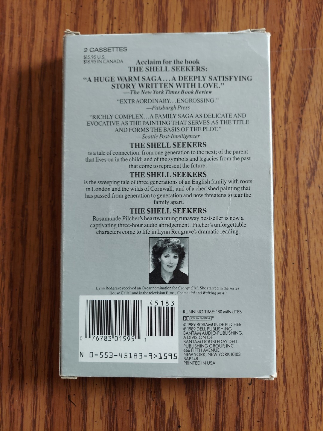 THE SHELL SEEKERS 2 CASSETTE AUDIOBOOK BY ROSAMUNDE PILCHER