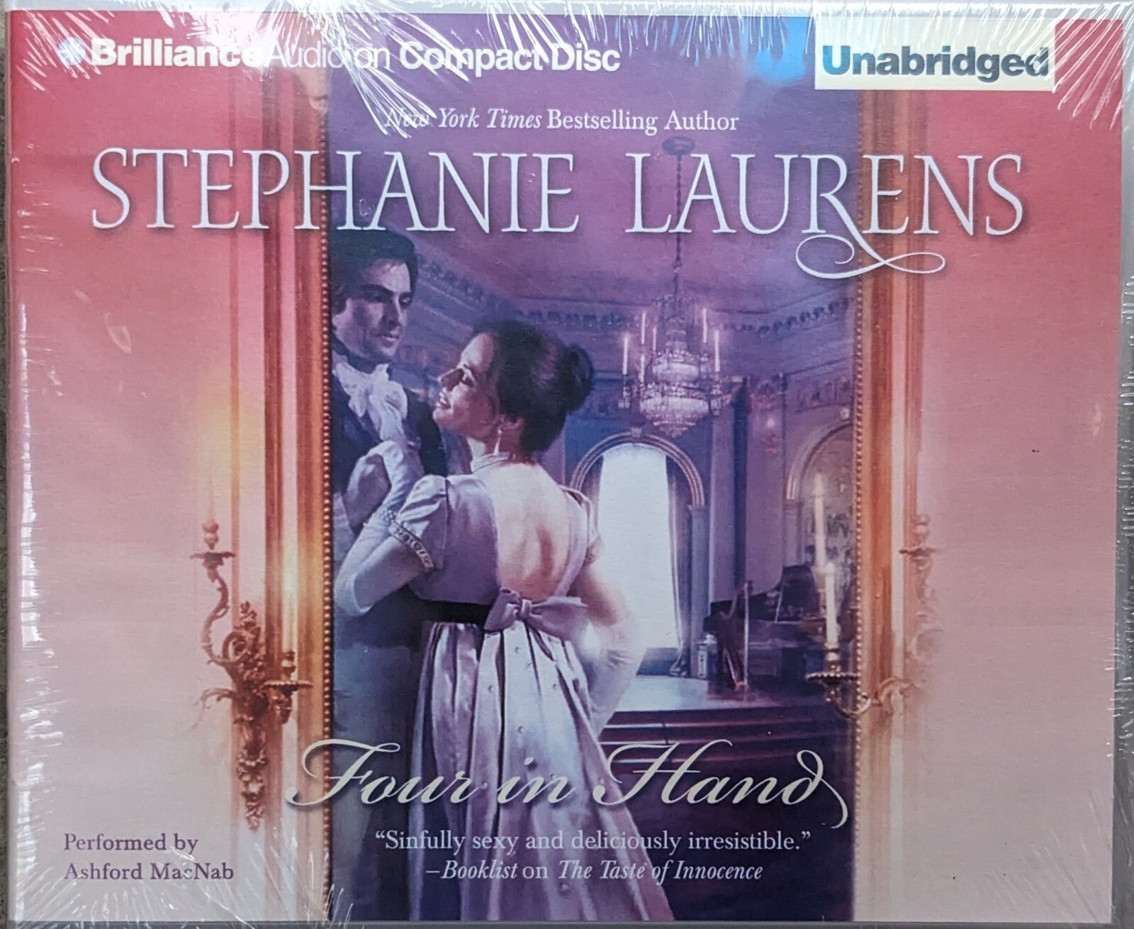 Four In Hand by Stephanie Laurens, Audiobook, 7 CDs, Unabridged, 2011.