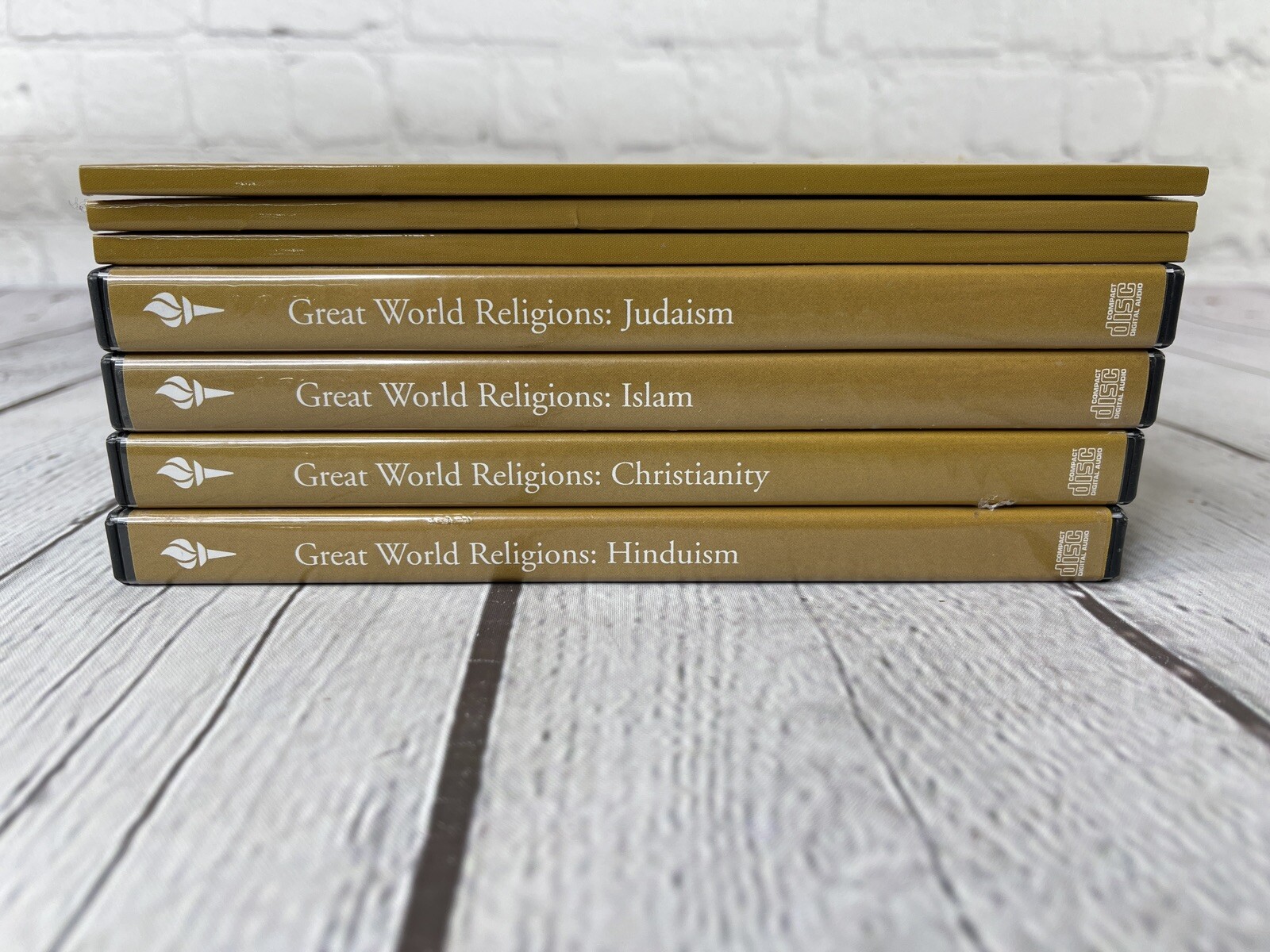 GREAT COURSES: World Religions & Theology Lot of 4 CD Set 2003 w/ Guidebooks