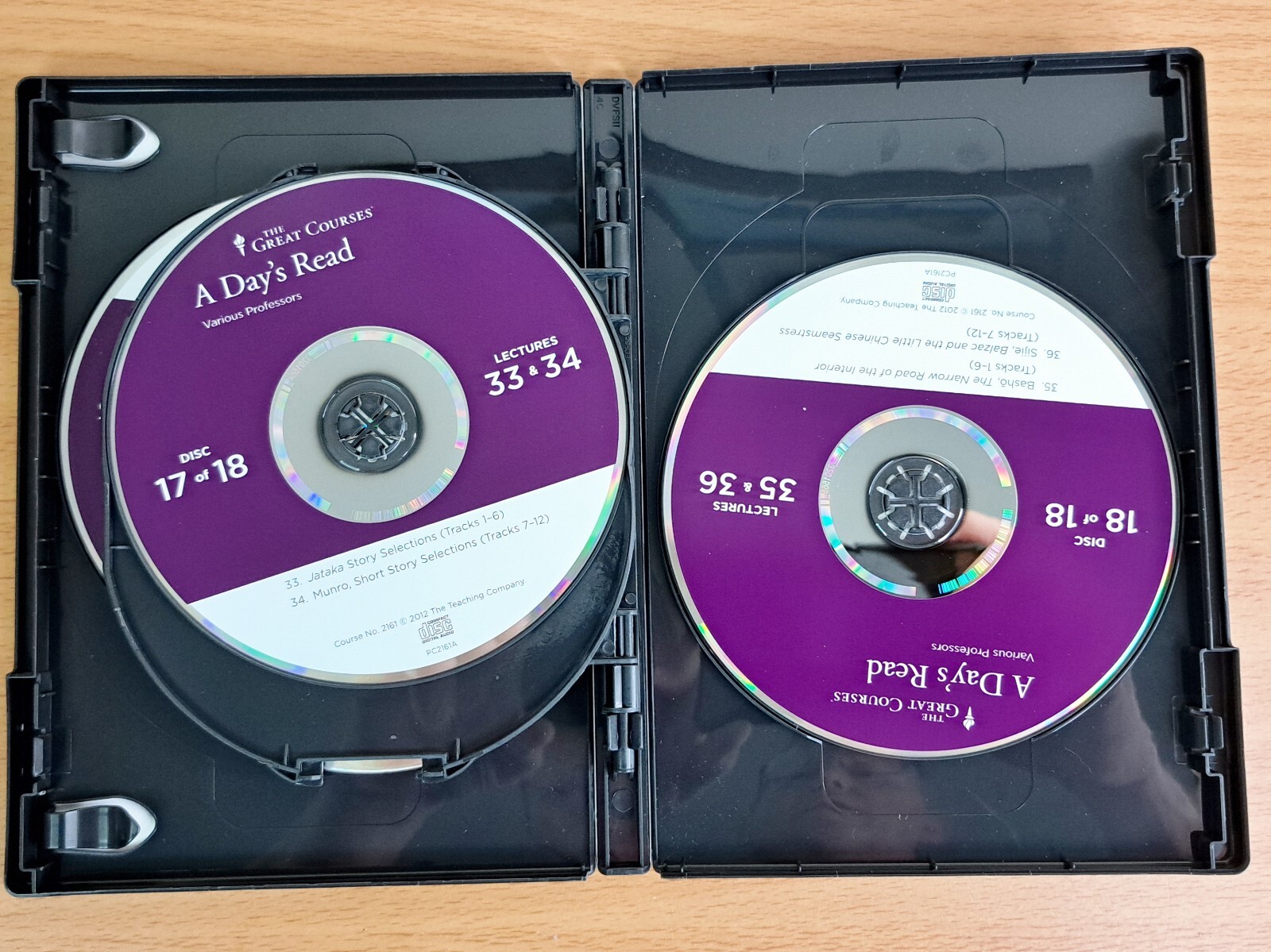 The Great Courses CD A Day’s Read Volume 3 of 3 ONLY — 6 discs — No Guidebook