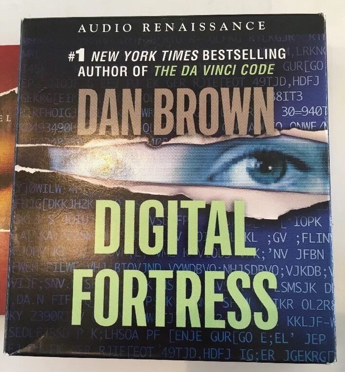 Dan Brown Audiobooks DaVinci Code And Digital Fortress CD