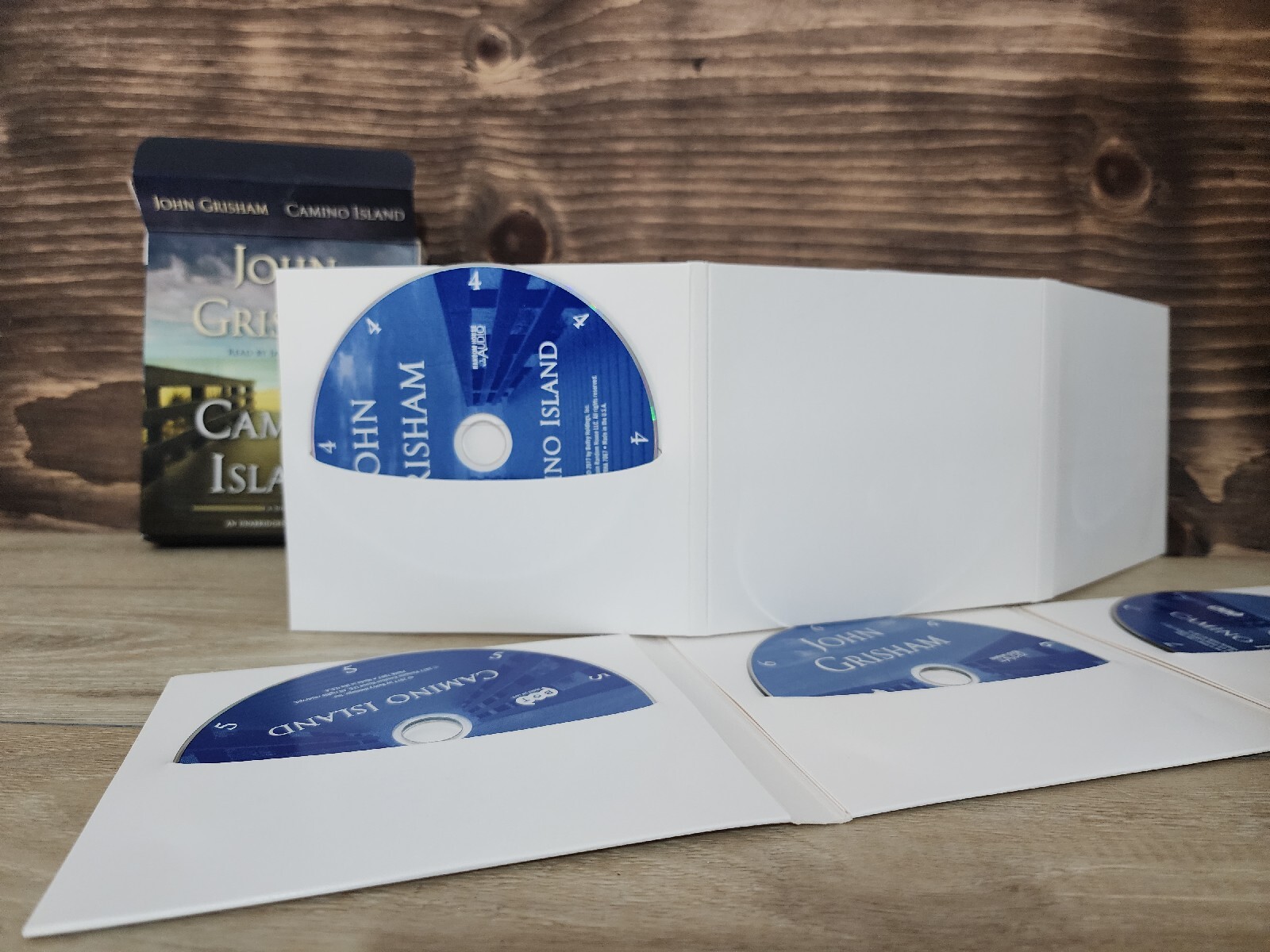 Camino Island By John Grisham Audiobook CD Unabridged Compact Disc Complete Set