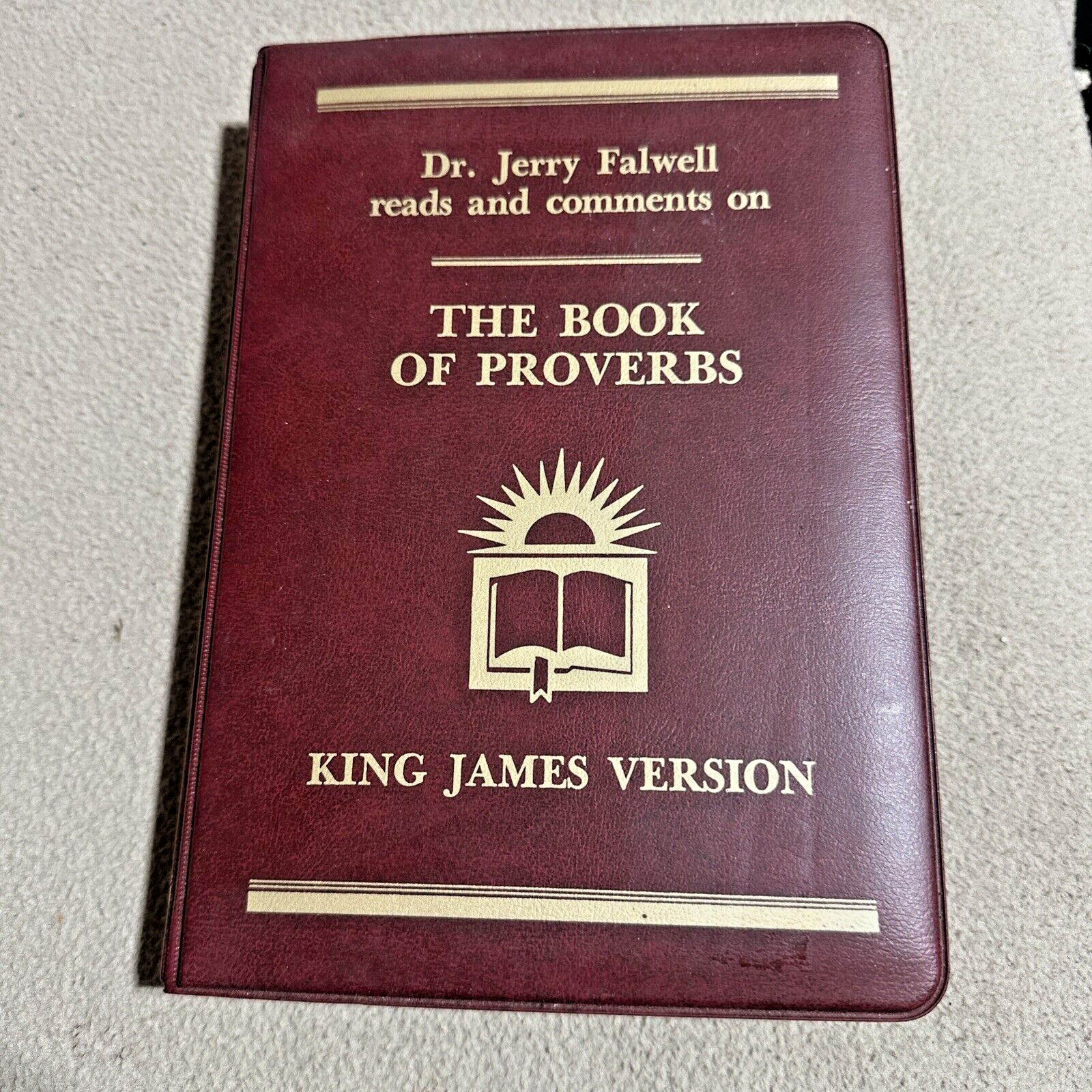 The Book Of Proverbs King James Version 4 Audio Cassettes Dr. Jerry Falwell