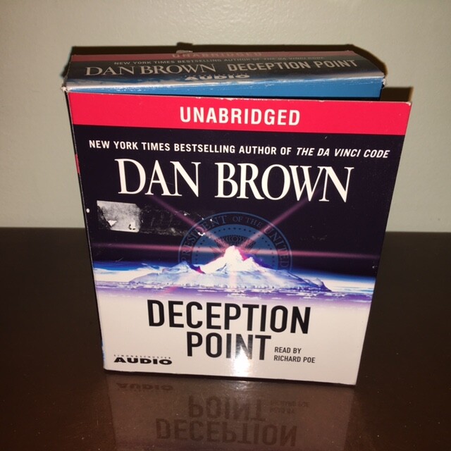 Deception Point by Dan Brown, Missing Disc 8!!! Unabridged, Will sell singly