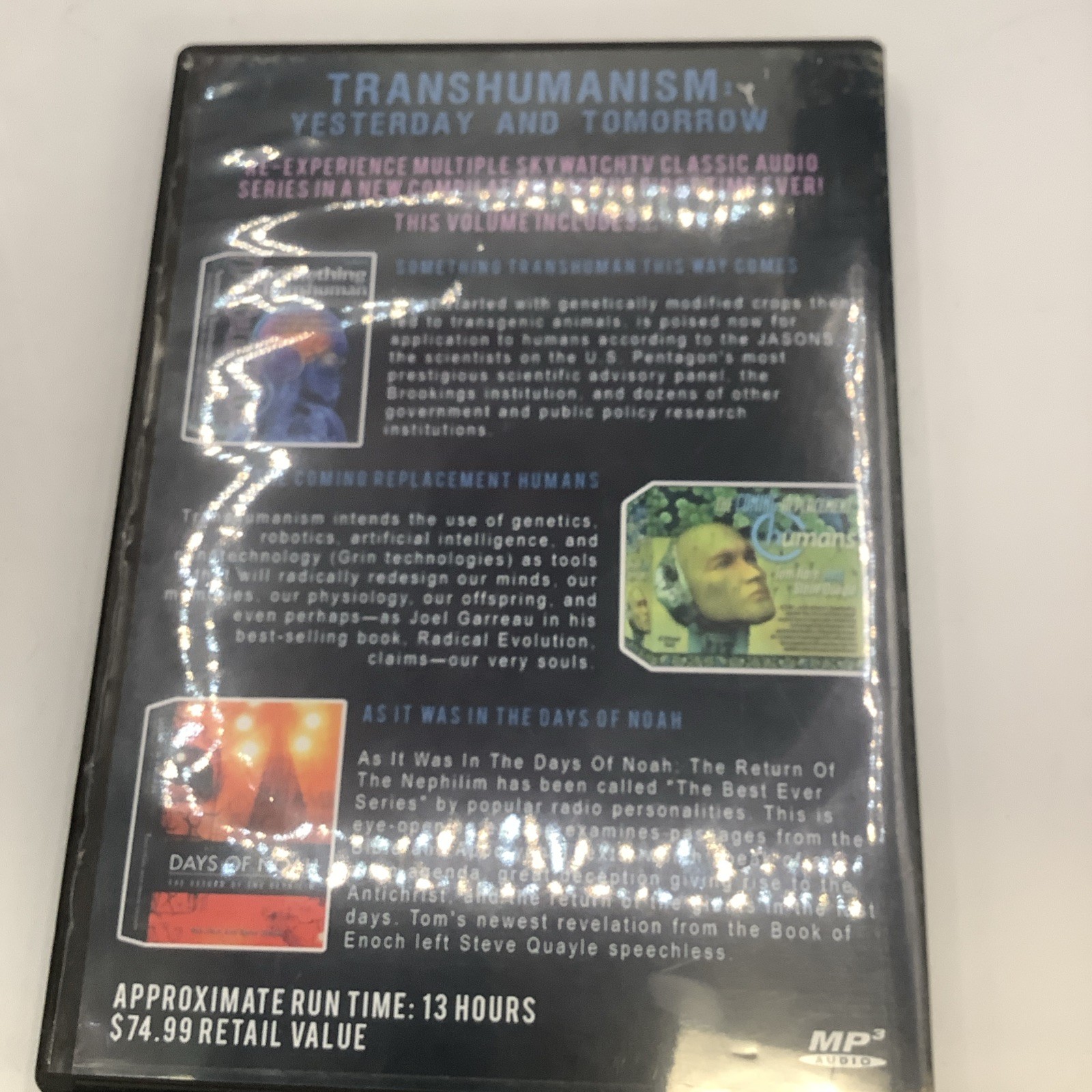 Skywatch TV Classics: Transhumanism Yesterday and Tomorrow MP3 CD