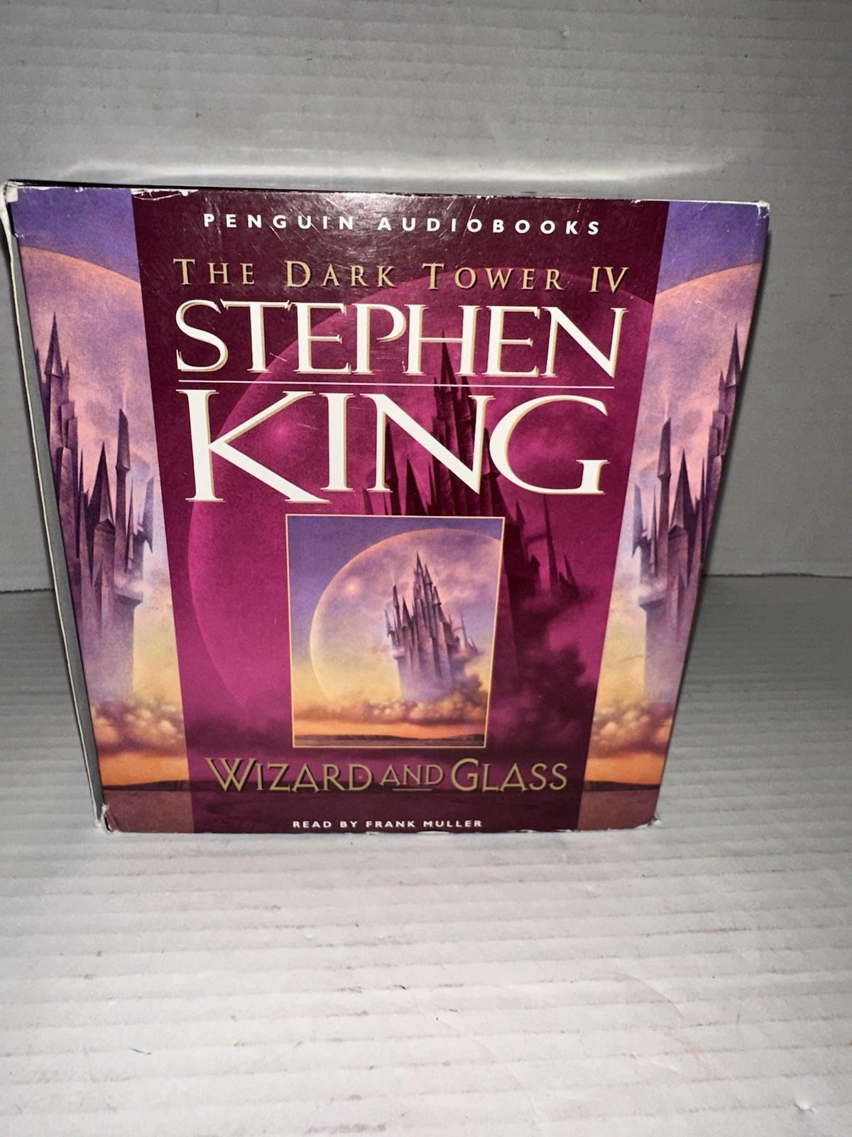 Stephen King The Dark Tower IV Wizard and Glass 18 Cassette Audiobook Set