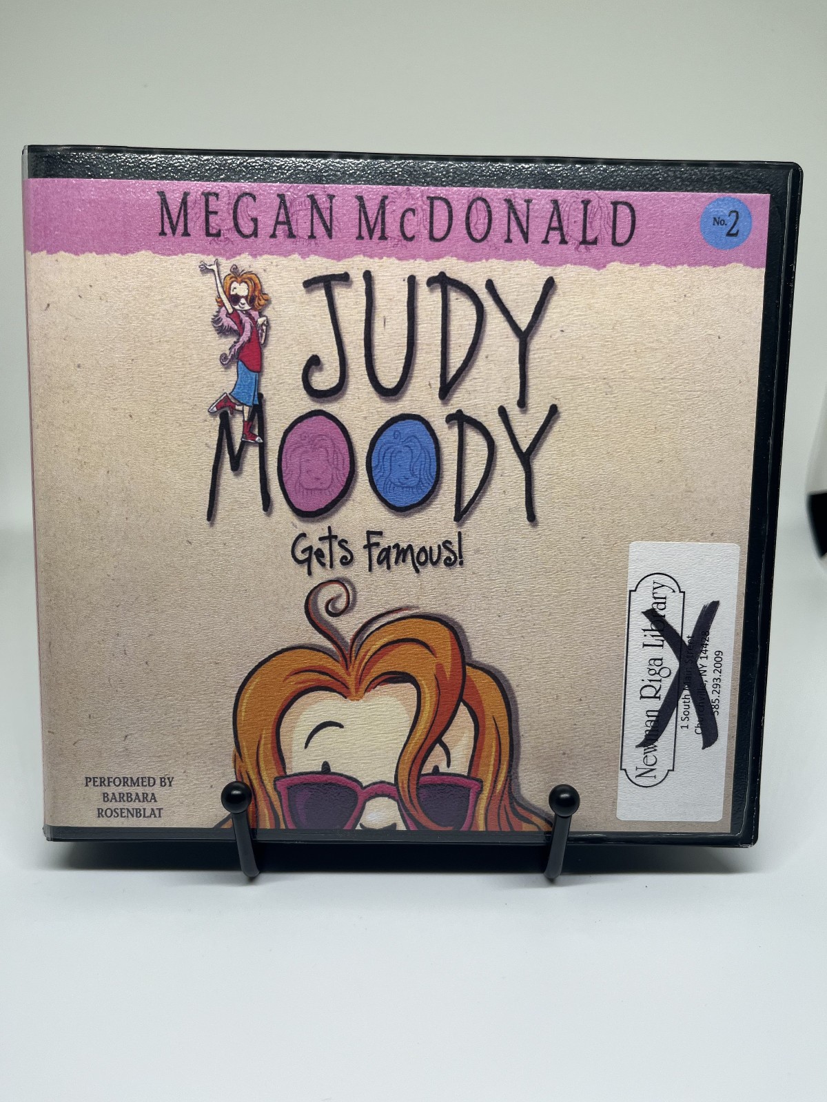 Judy Moody Gets Famous! (AUDIO CD) Book 2 — Audiobook by Megan McDonald