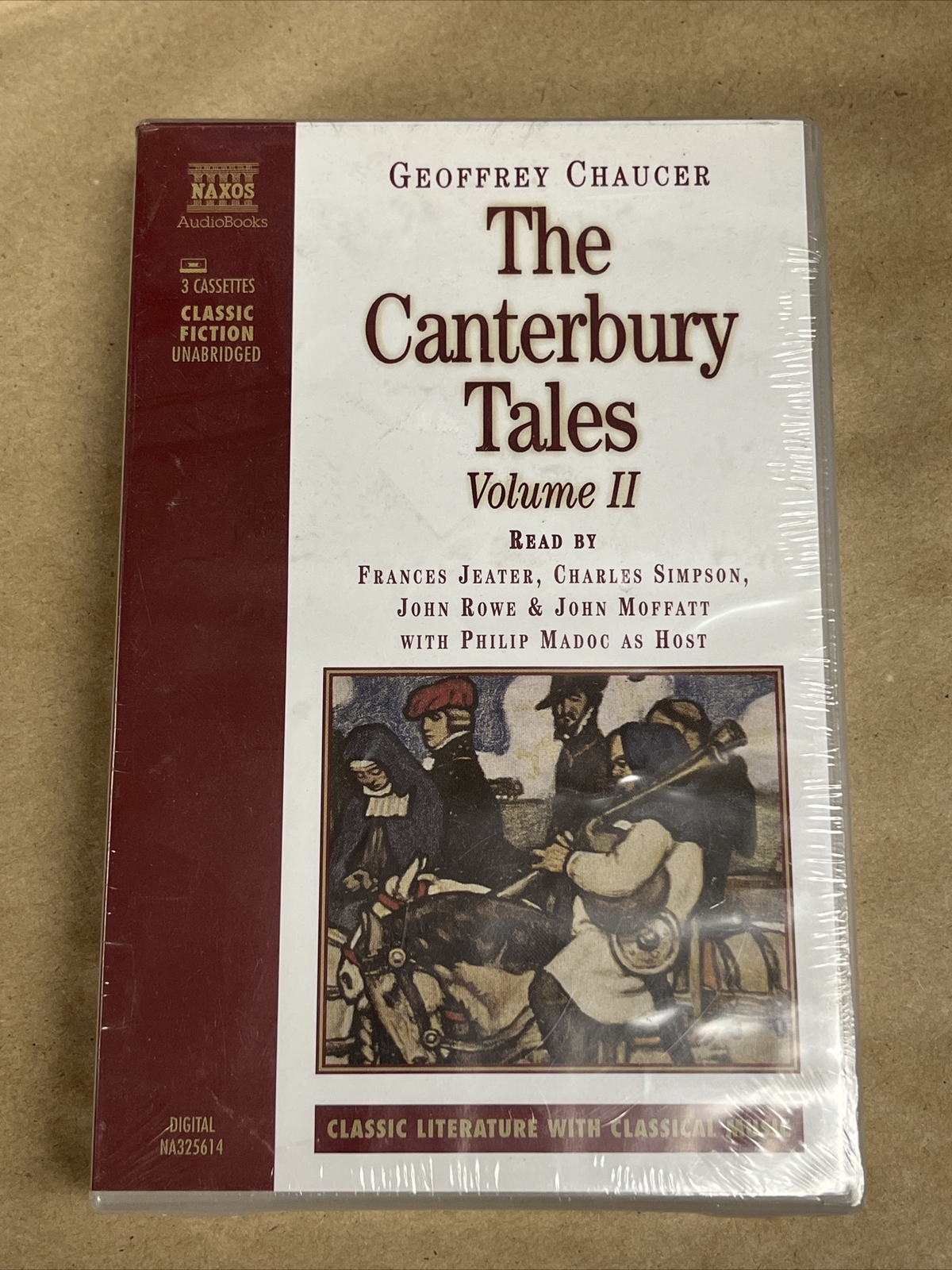 The Canterbury Tales II by Geoffrey Chaucer (Audio Cassette)
