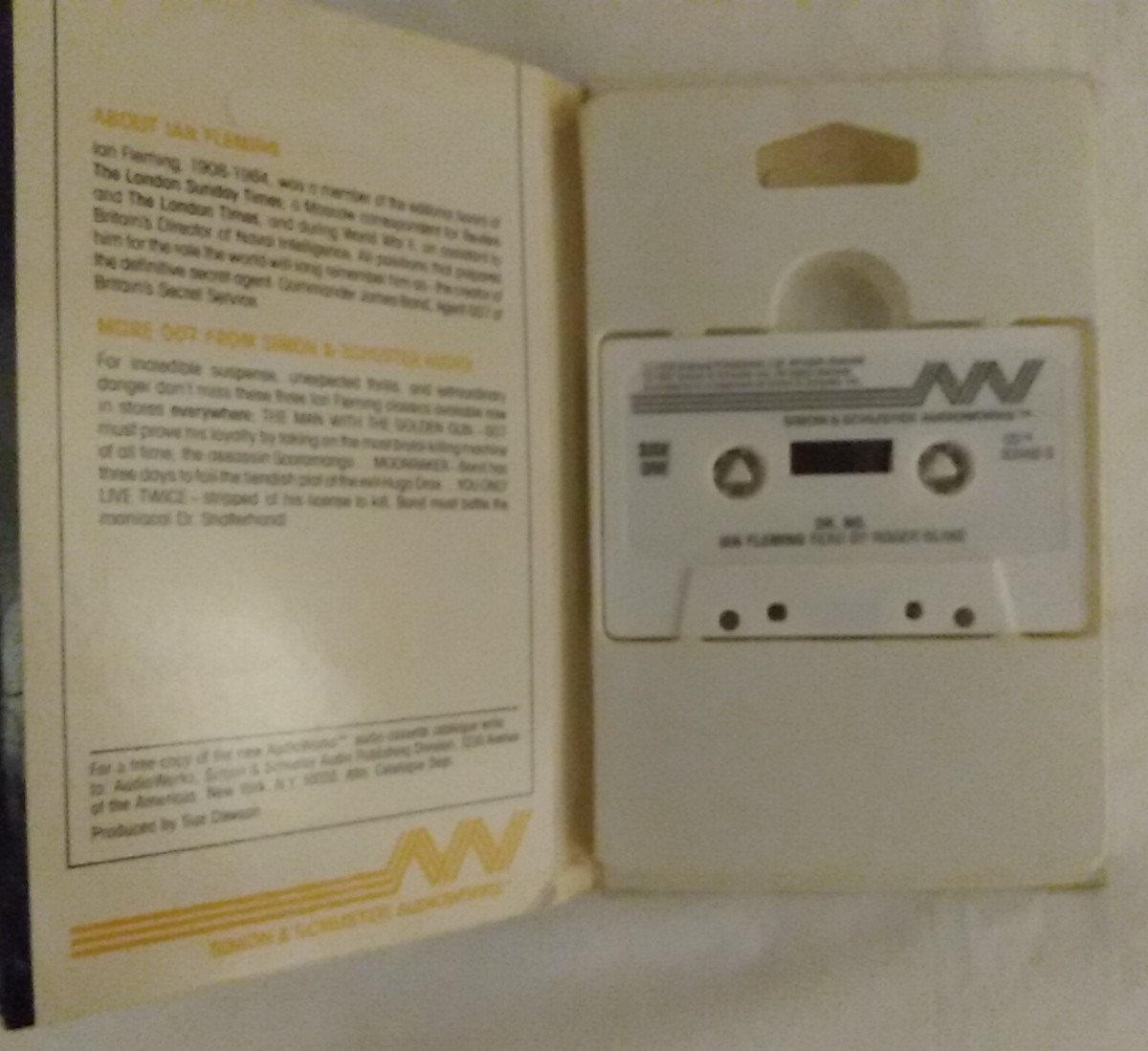 7 Audiobooks Cassettes Higgins Devil Parker Potshot Dr. No Clancy Barclay Haig