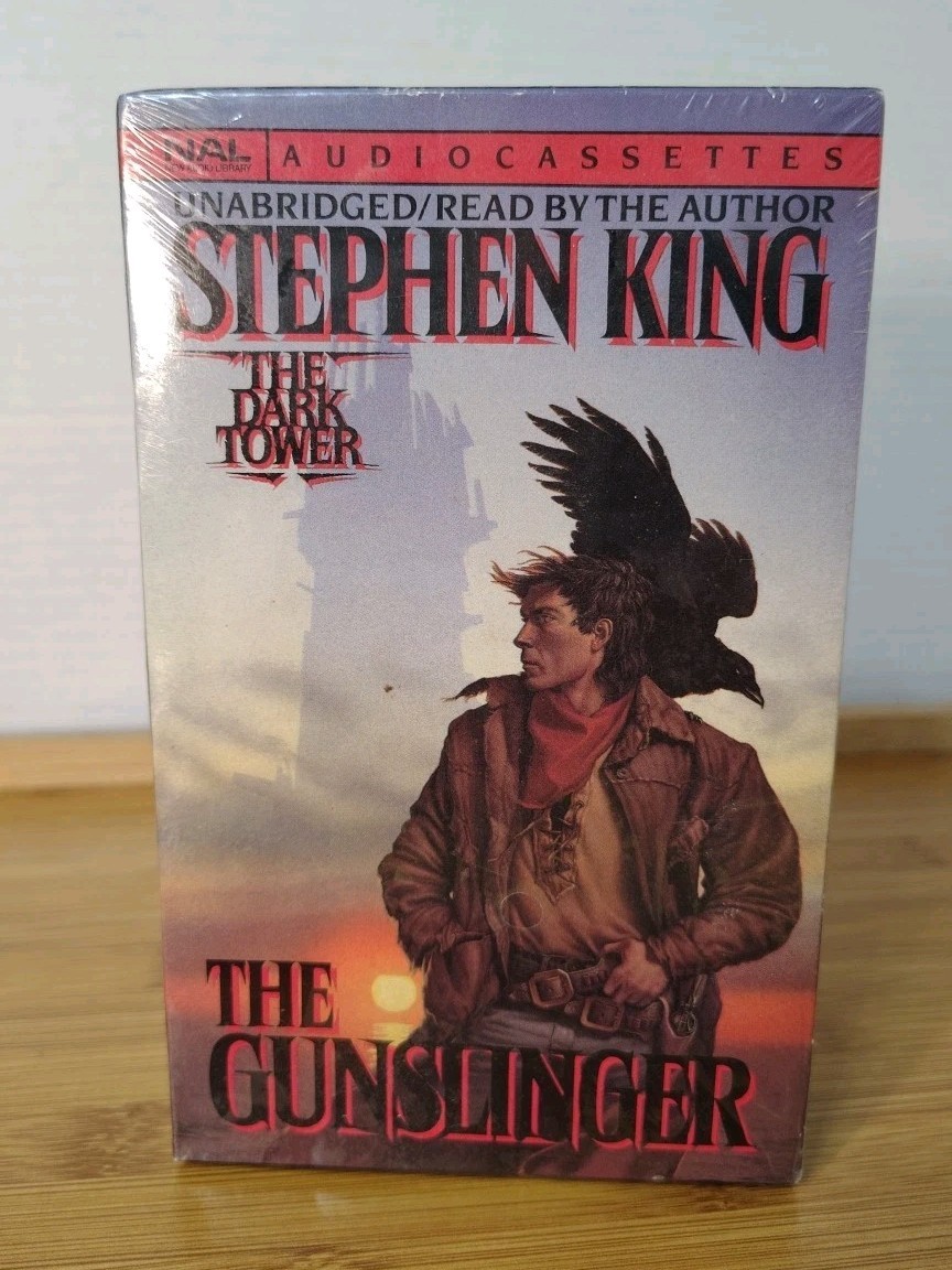 Vintage The Gunslinger By Stephen King Audiocassette Book Read By The Author.💥