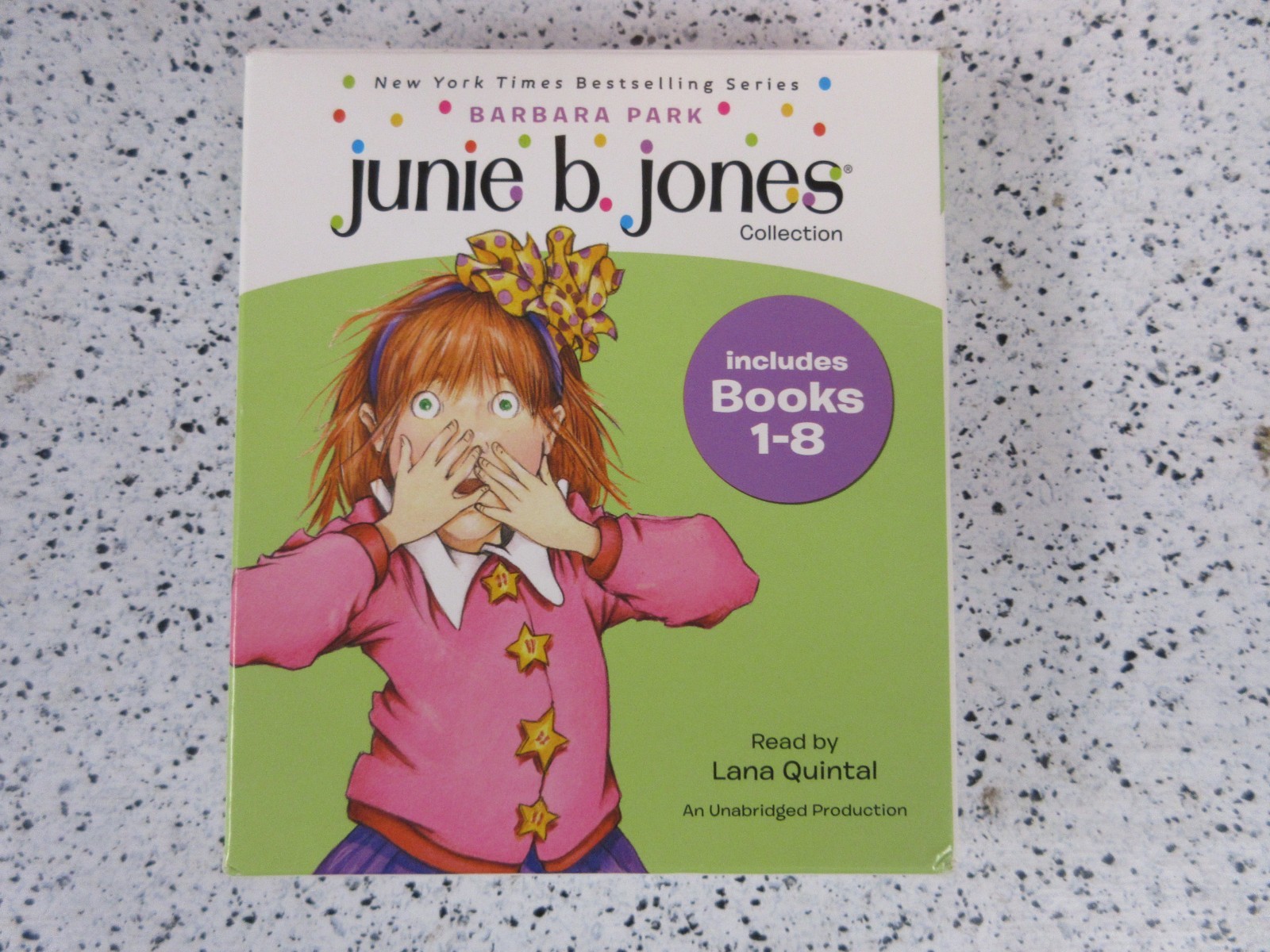 Junie B Jones by Barbara Park CD Collection 1-8 Special Edition Unabridged 5 CDs