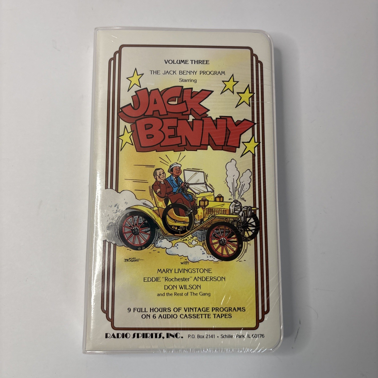 Radio Spirits Inc Jack Benny 1996 Vol 3- 9 Hours On 6 Cassettes — Vintage