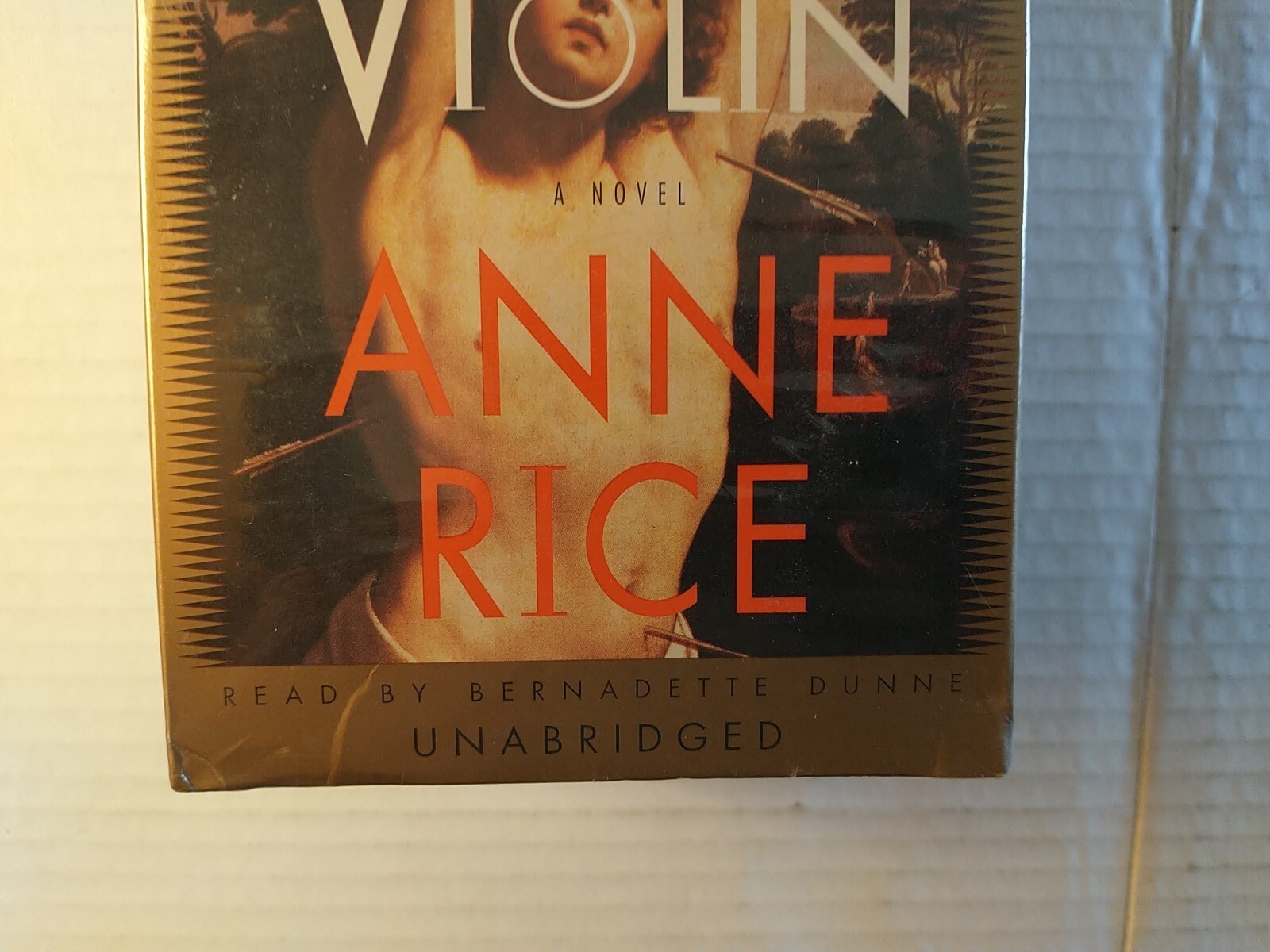 Violin by Anne Rice (1997, Audio Cassette,Unabridged edition) New Sealed