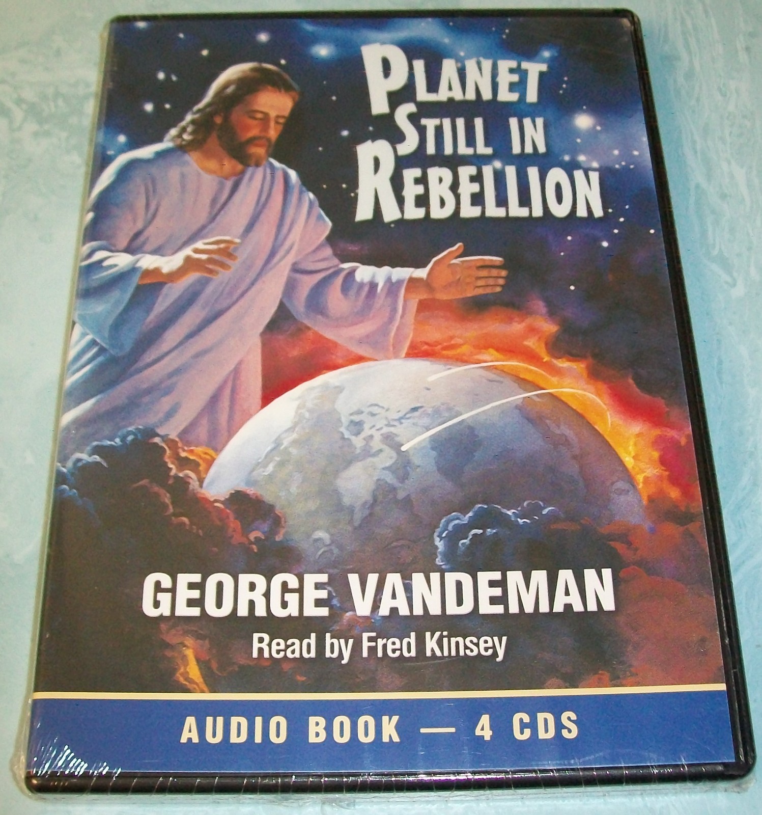Planet in Rebellion by George Vandeman (4-CD Audiobook, 2006, SDA) New Unopened!