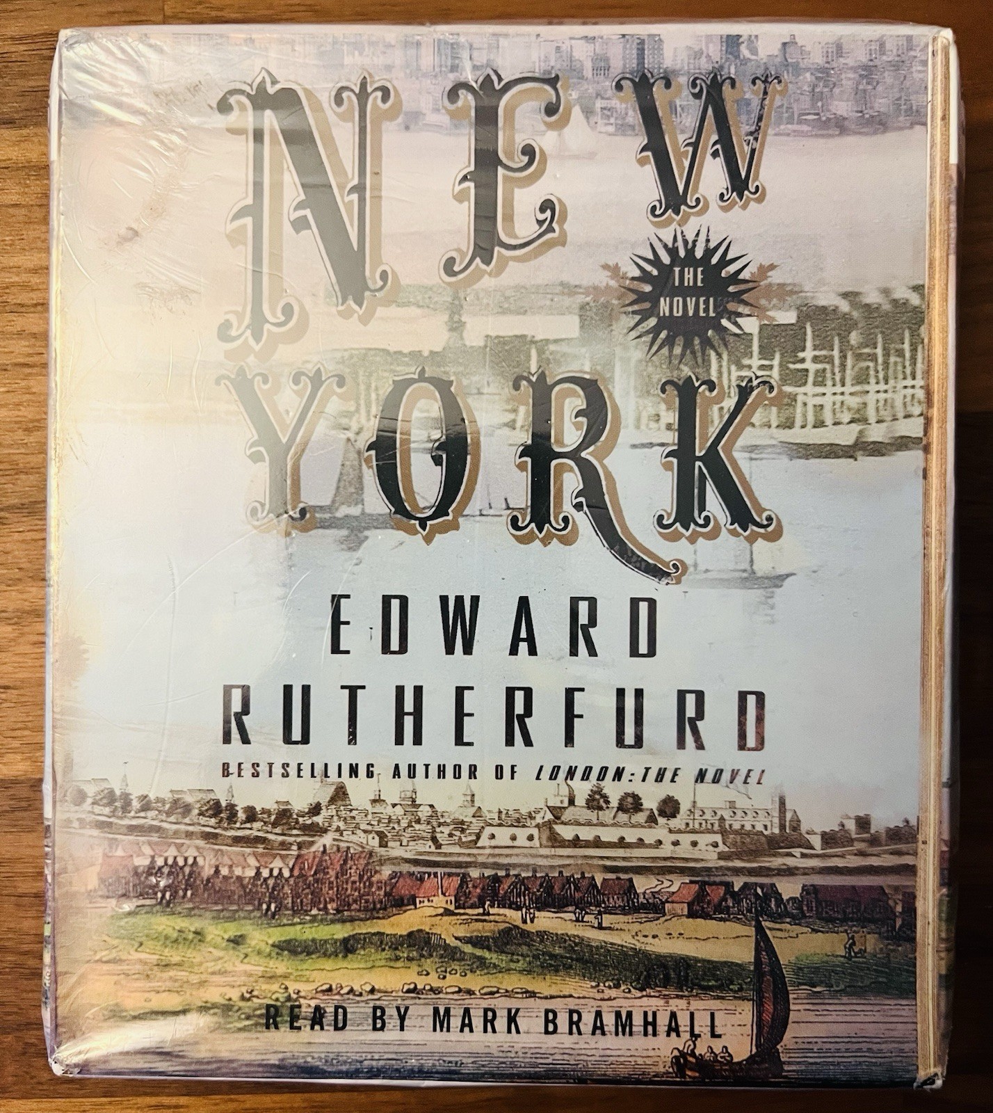 Brand NEW YORK 8-DISC CD AUDIOBOOK BY EDWARD RUTHERFURD, READ BY MARK BRAMHALL