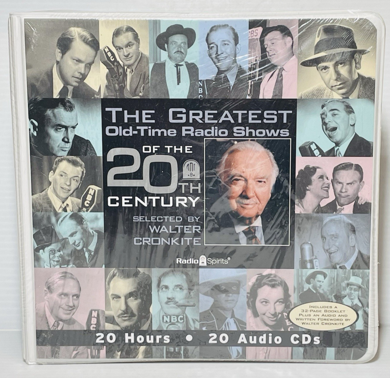The Greatest Old-Time Radio Shows of the 20th Century VTG 20 CDs NOS Sealed.