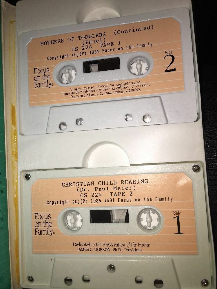 Surviving Toddlerhood Featuring Dr. James Dobson/Dr. Paul Meier 2-cassette