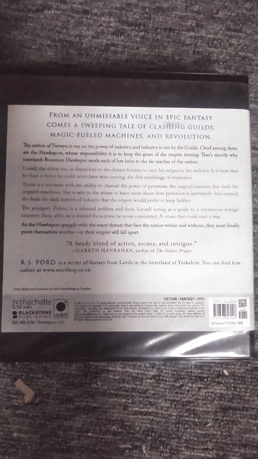 The Age of Uprising: Engines of Empire by R. S. Ford Compact Disc Unabridged