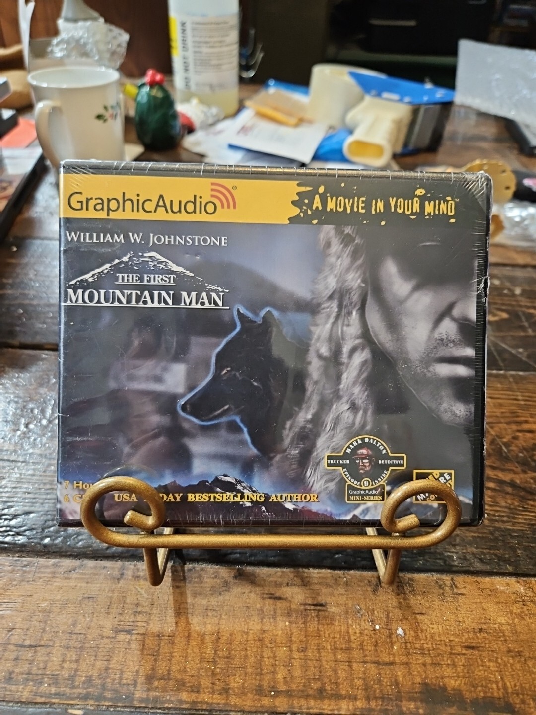Graphic Audio The First Mountain Man By William W. Johnstone 7 Hrs 6 CD Set