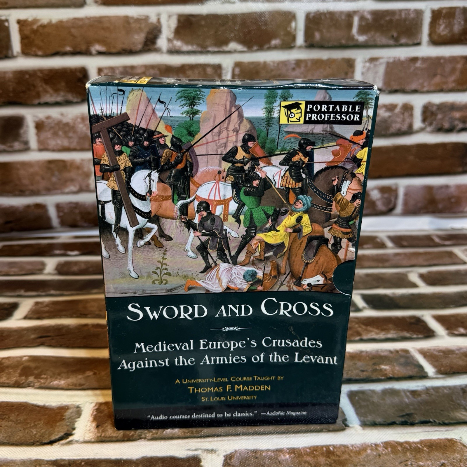 SWORDS AND CROSS 8 CD AUDIO BOOK With Teaching Guide