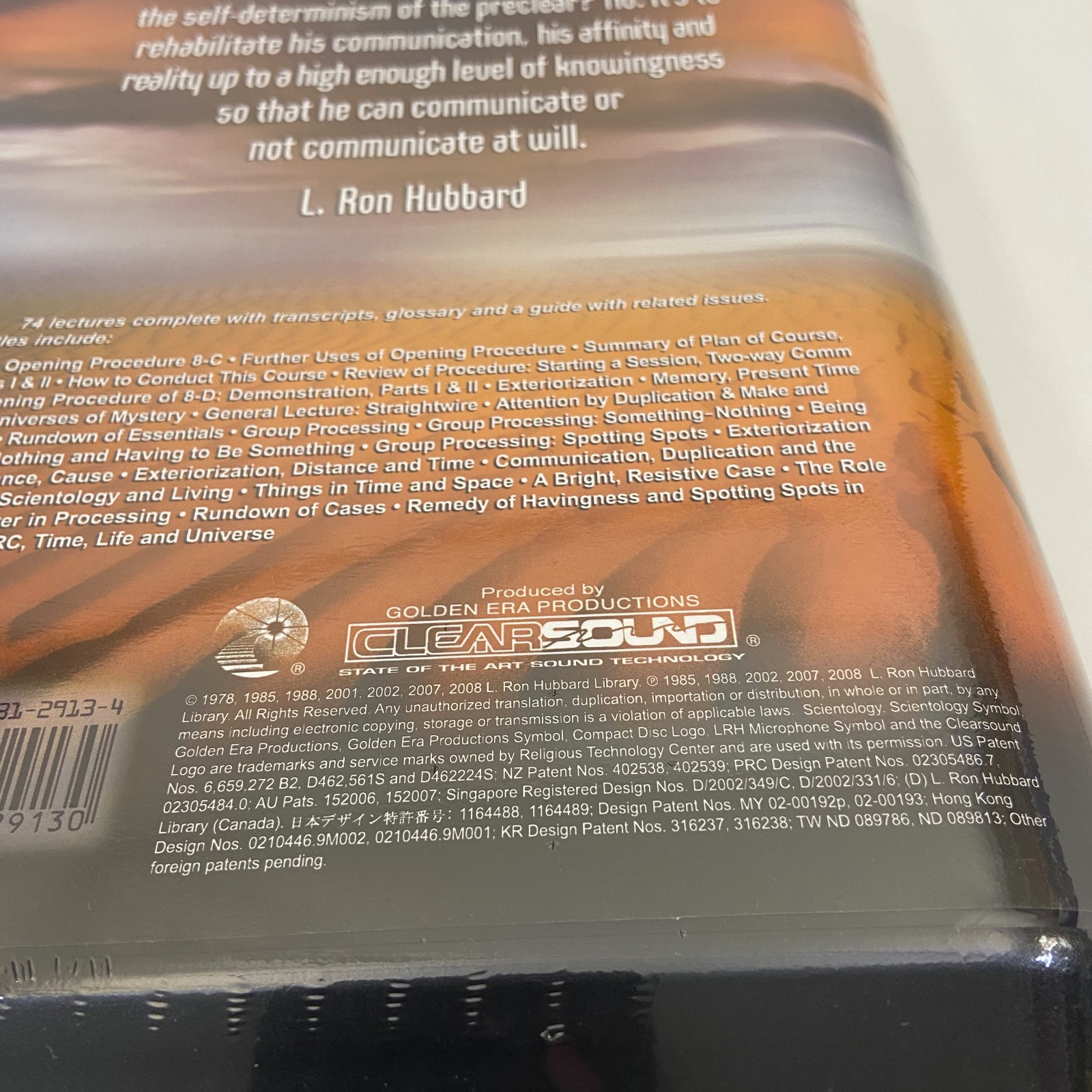 SEALED 7th American ACC Certainty of Communication Vol 1 Hubbard Scientology CD