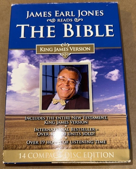 James Earl Jones Reads the Bible New Testament KJV 2006 INDIVIDUAL DISCS U PICK