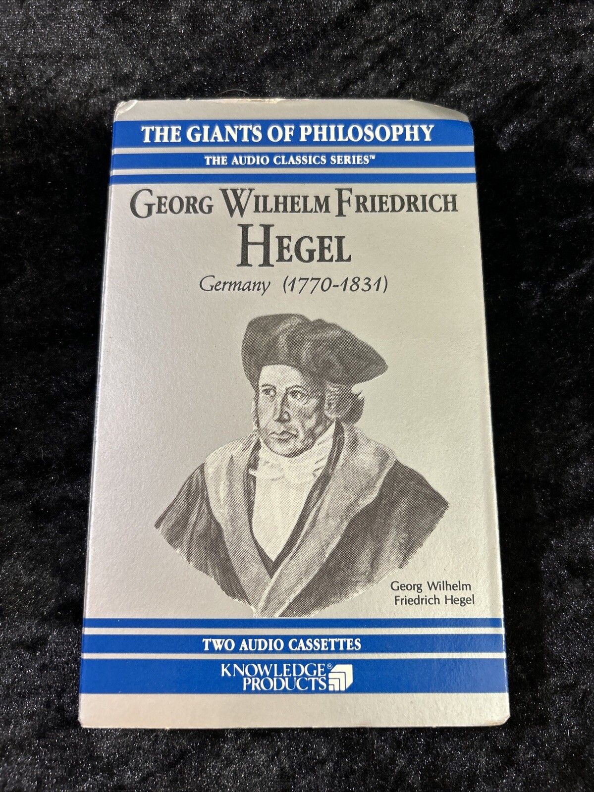 The Giants of Philosophy: Georg Wilhelm Friedrich Hegel — AudioBook 2 cassettes