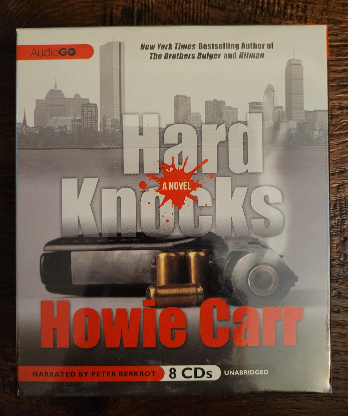 HARD KNOCKS by Howie Carr (2012, Compact Disc, Unabridged Audiobook)