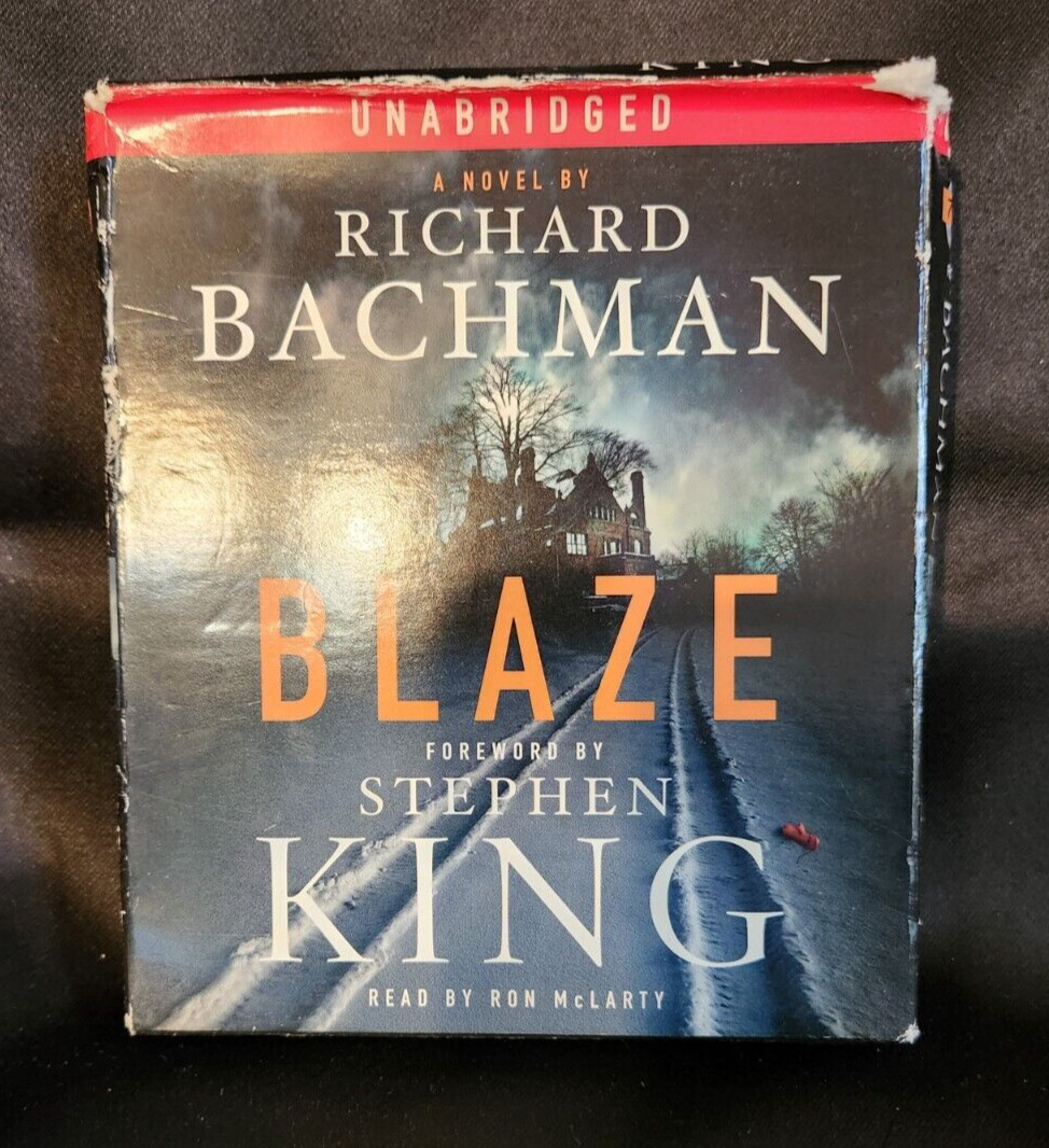 Shelf203 Audiobook~Blaze- Richard Bachman- Unabridged- 7 CDs