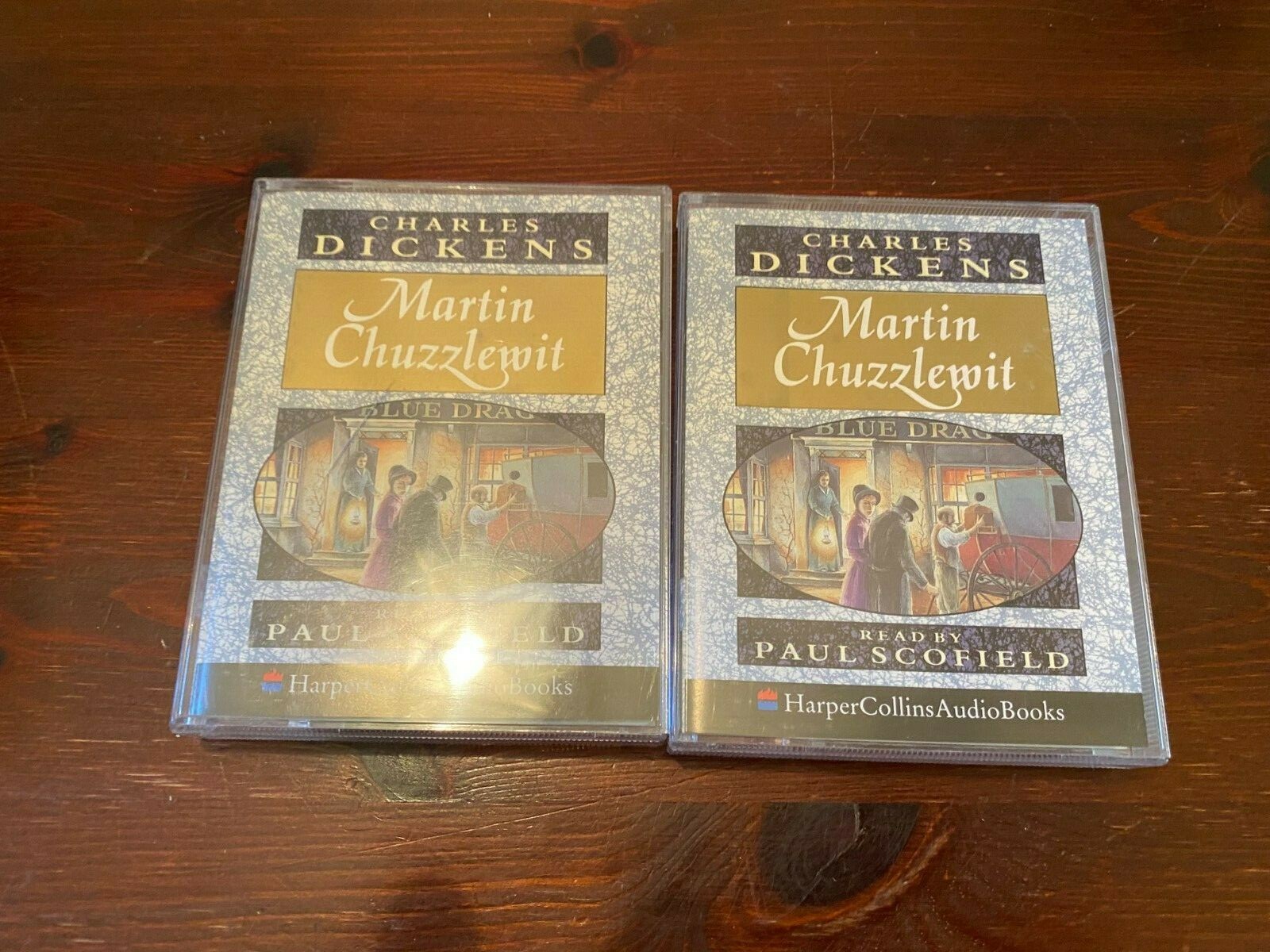 Charles Dickens Martin Chuzzlewit Audiobook Cassette Tape x 4