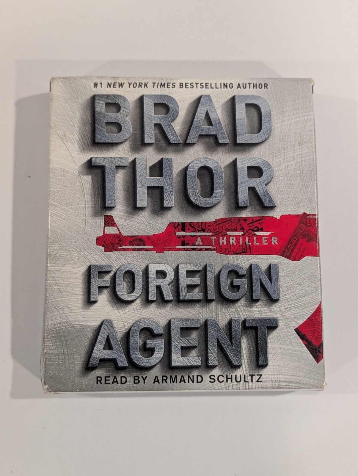 Foreign Agent by Brad Thor | Unabridged 9 Disc Audio CDs, Audiobook