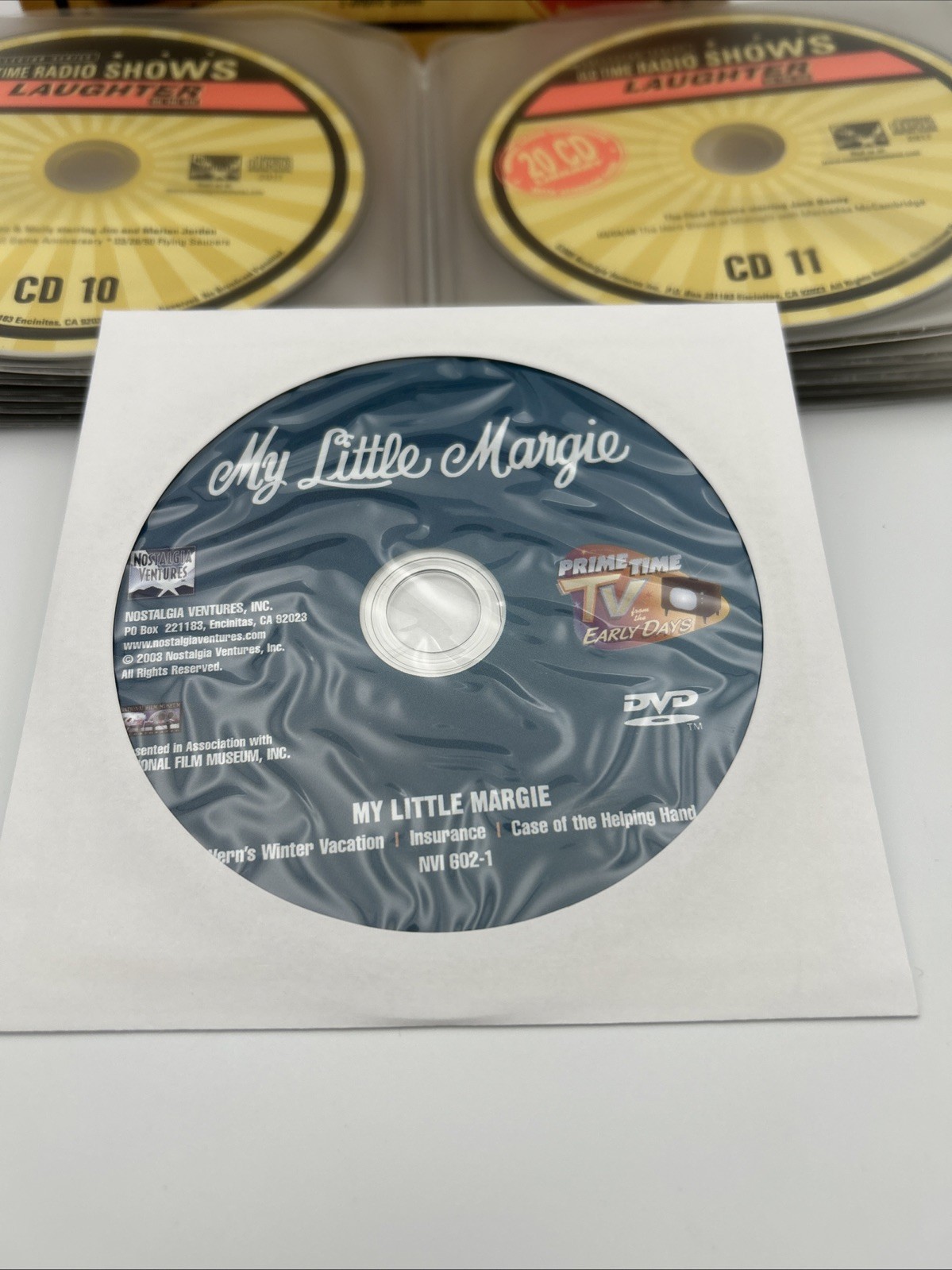 Old Time Radio Shows Laughter on the Air Audiobook CDs Lot of 20 Radio Drama