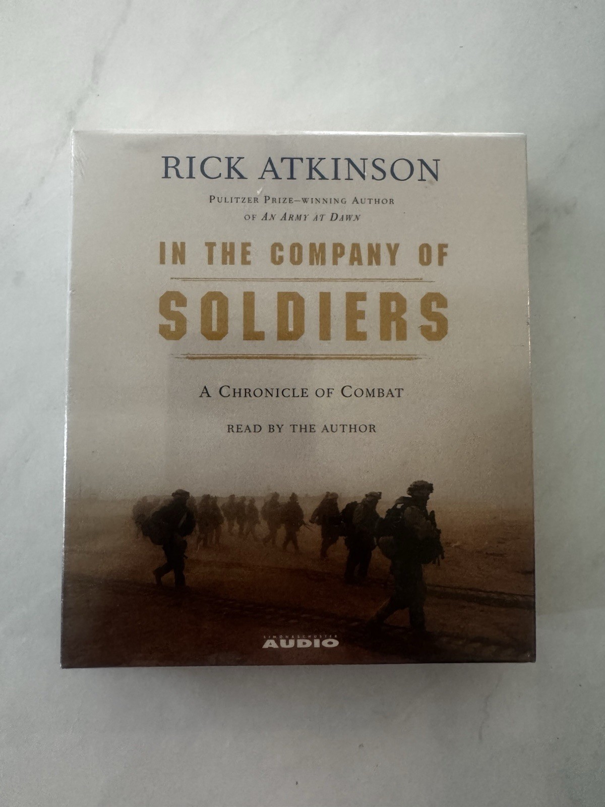 Rick Atkinson In The Company Of Soliders Audio CD’s SEALED