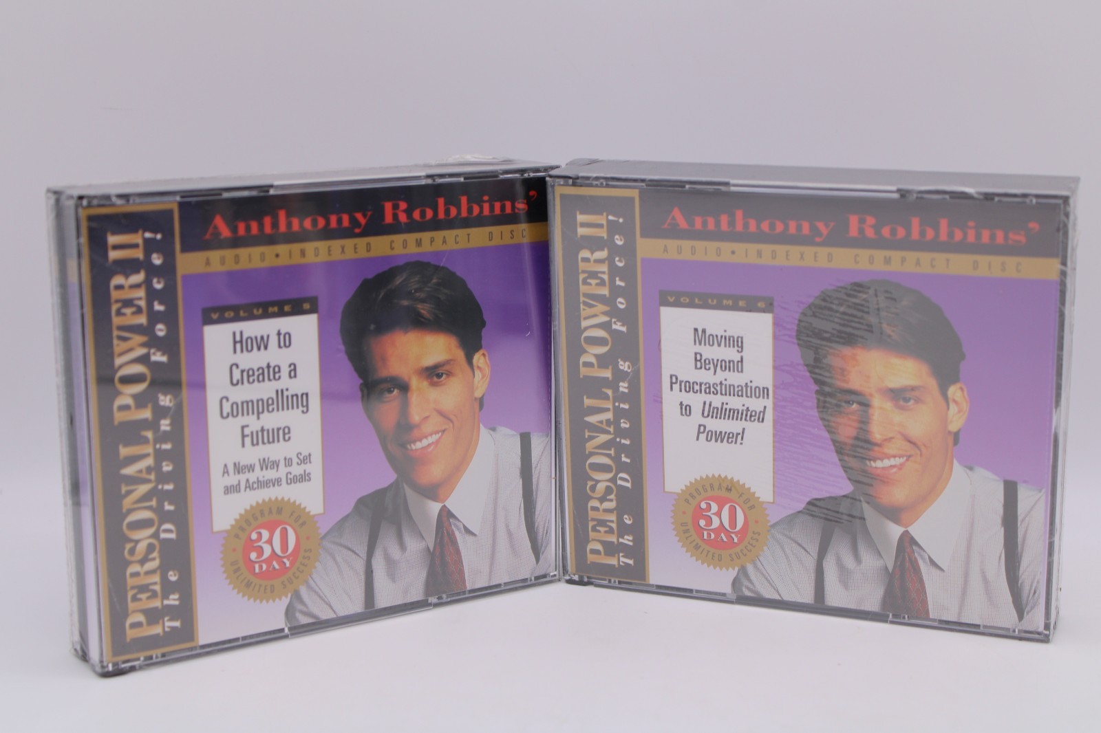 ANTHONY ROBBINS: PERSONAL POWER II — The Driving Force Lot Of 12 Sealed CD’s NEW