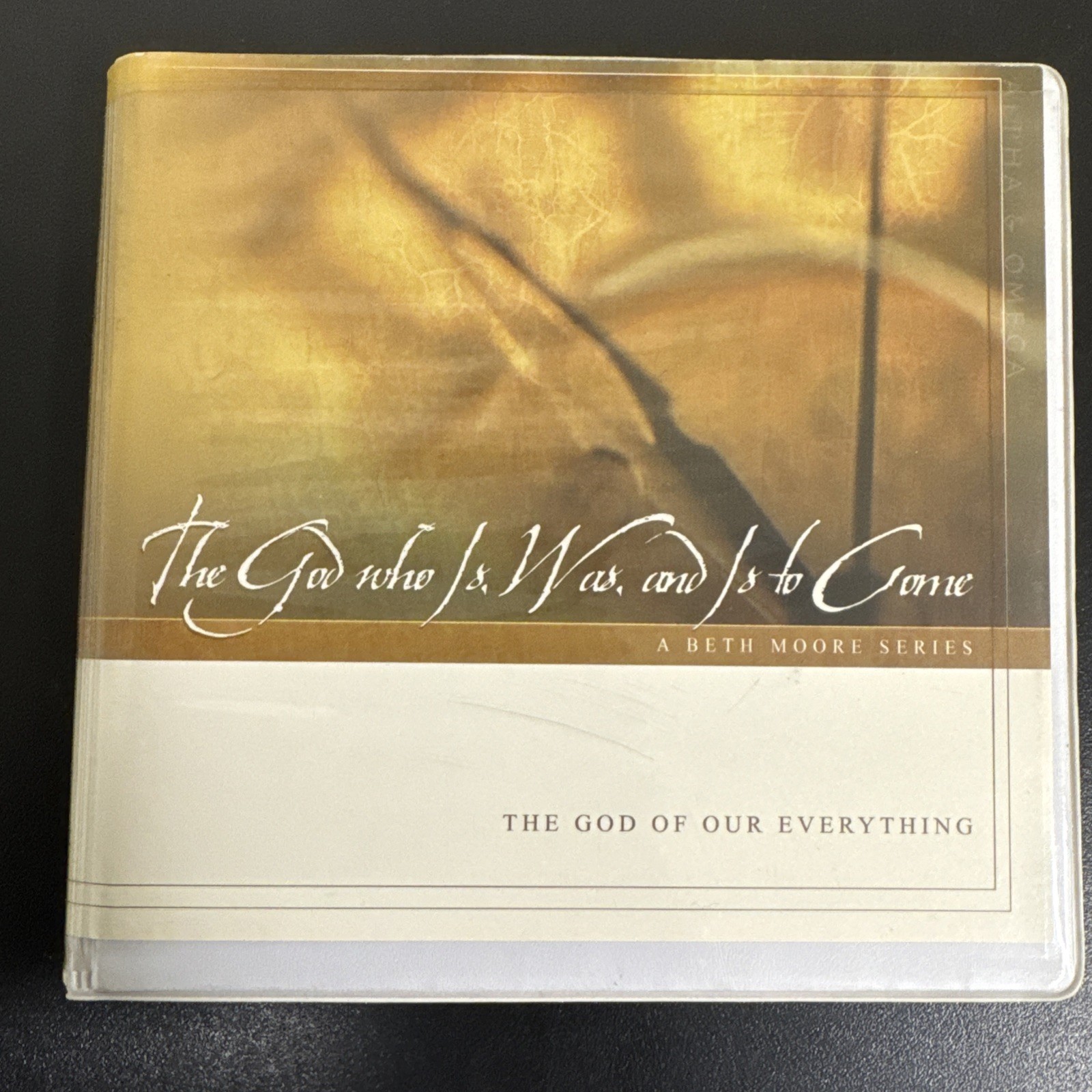 Beth Moore The God Who Is Was & Is to Come Christian 3 Audio CD Set 2005 Mint