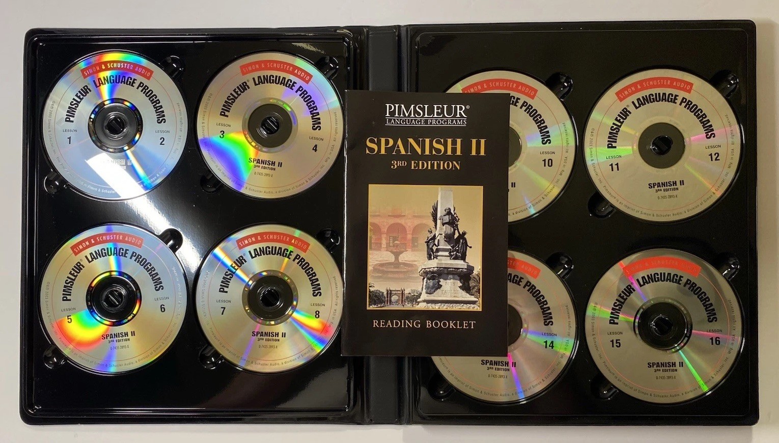 Pimsleur Language Program Simon & Schuster Audio Spanish Levels I, 2, 3 CDs