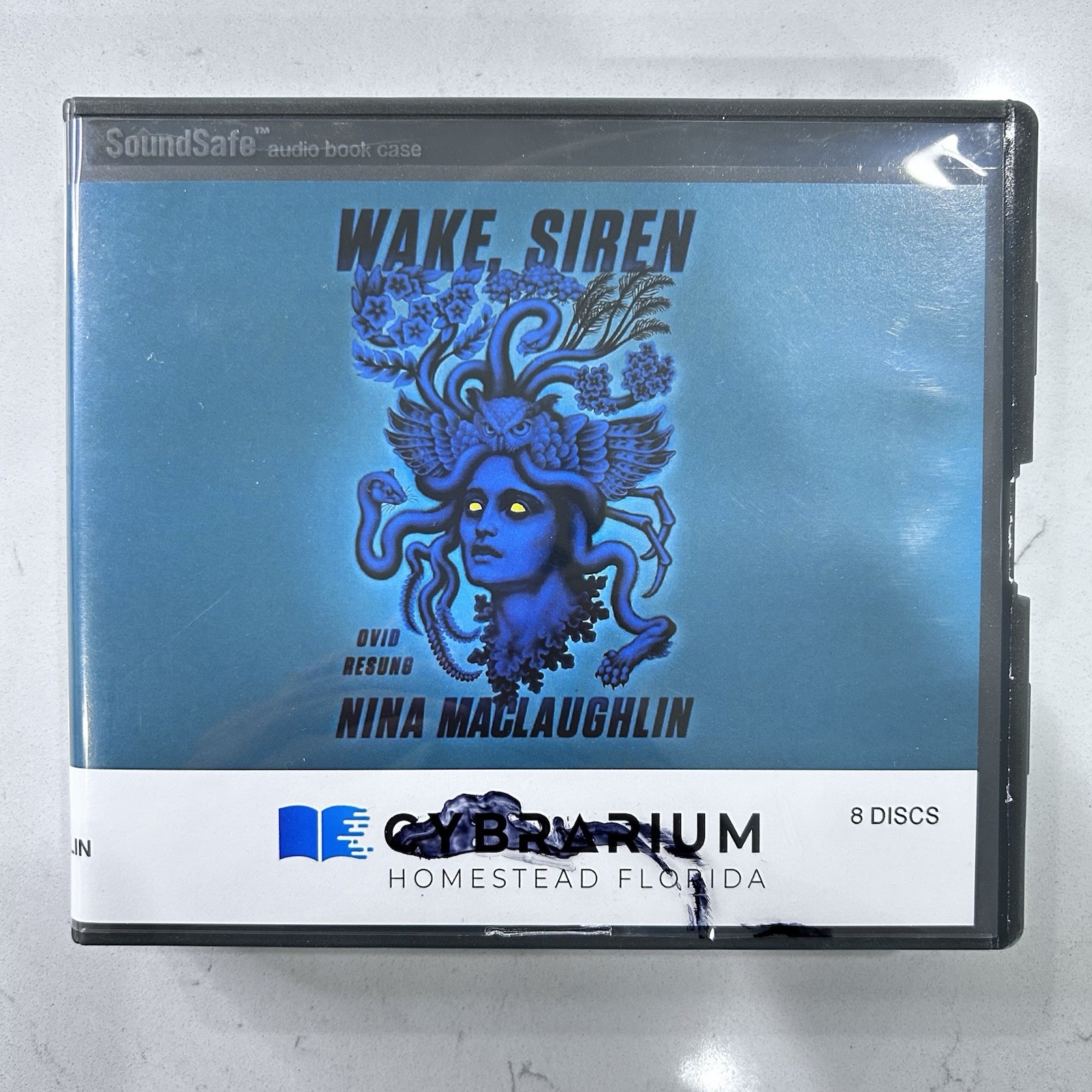 Nina MacLaughlin Wake, Siren: Ovid Resung Audiobook 8-Disc Set