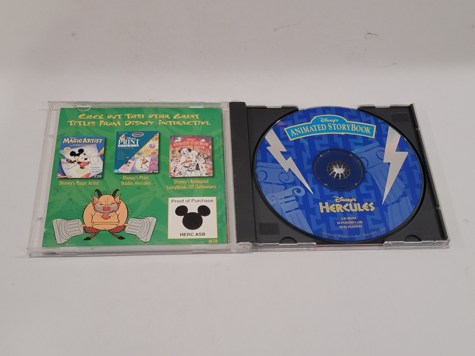 11 Children’s Audiobooks & PC CD-ROM — Scholastic, Disney Hercules, Arthur