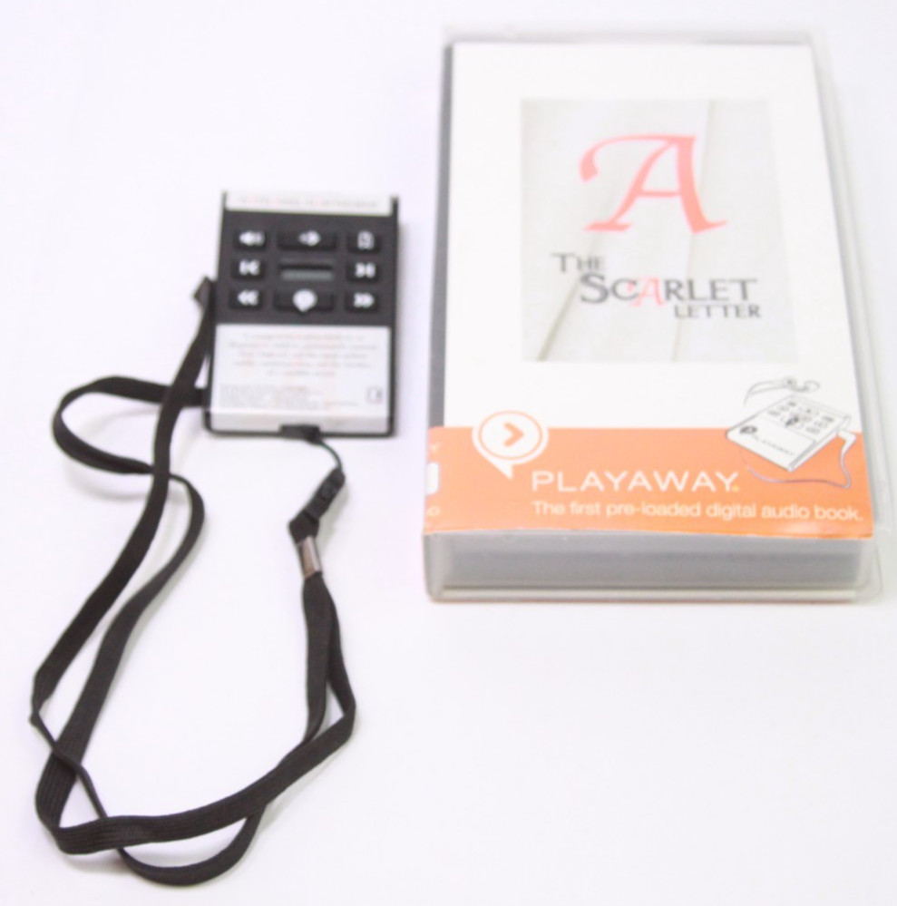 Playaway Audio Book The Scarlet Letter Anne Wauters Used