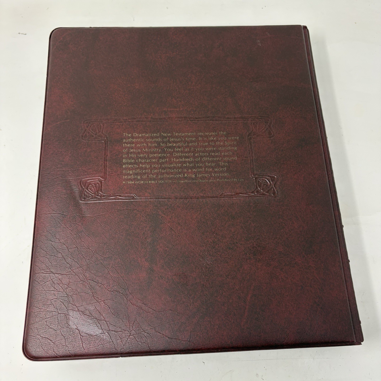KJV New Testament In Living Sound Dramatized Cassette Tape Set World Bible WBS