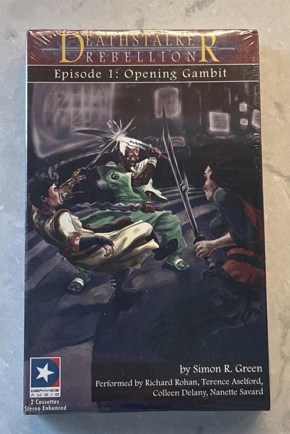 Deathstalker Rebellion Episode 1 Opening Gambit Audio Cassette NEW SEALED 2002