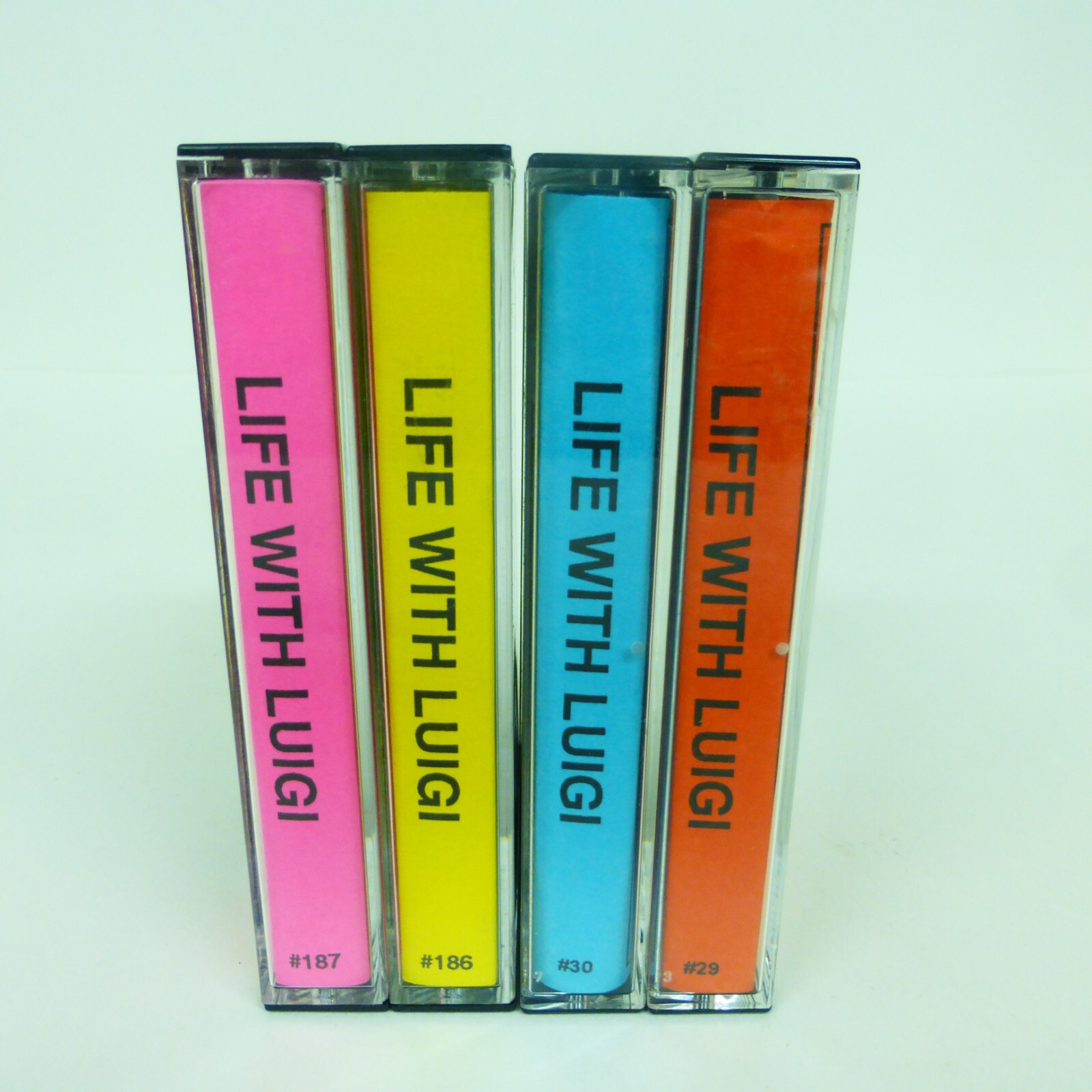 Life With Luigi Radio Spirts Radio Shows #29 30 186 187 4 1994 Cassette Lot