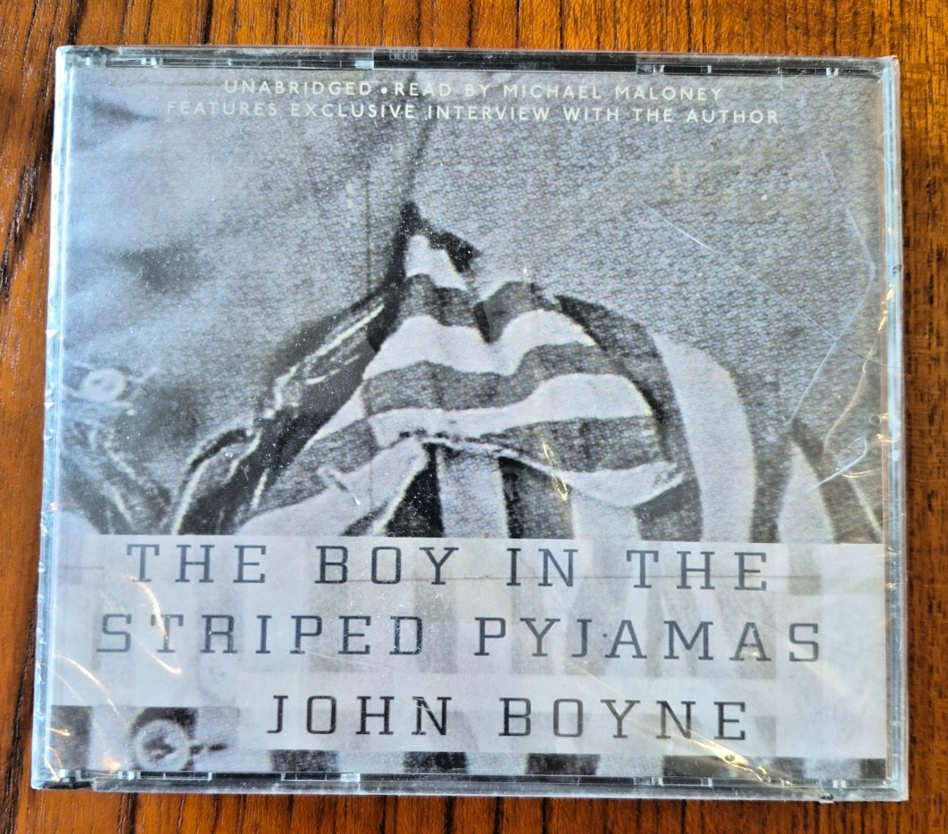 The Boy in the Striped Pyjamas by John Boyne 2007 CD Audiobook (4x CDs) — Sealed
