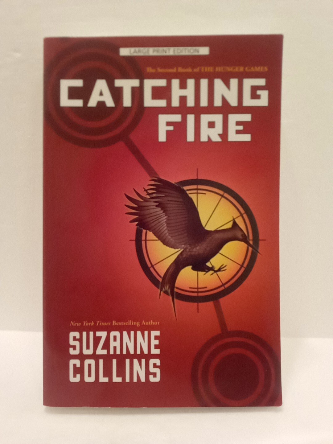 Catching Fire by Suzanne Collins ~ Large Print Edition