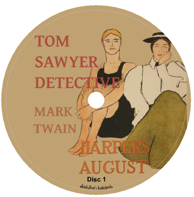 Tom Sawyer, Detective Mark Twain Mystery Audiobook in 2 Audio CDs