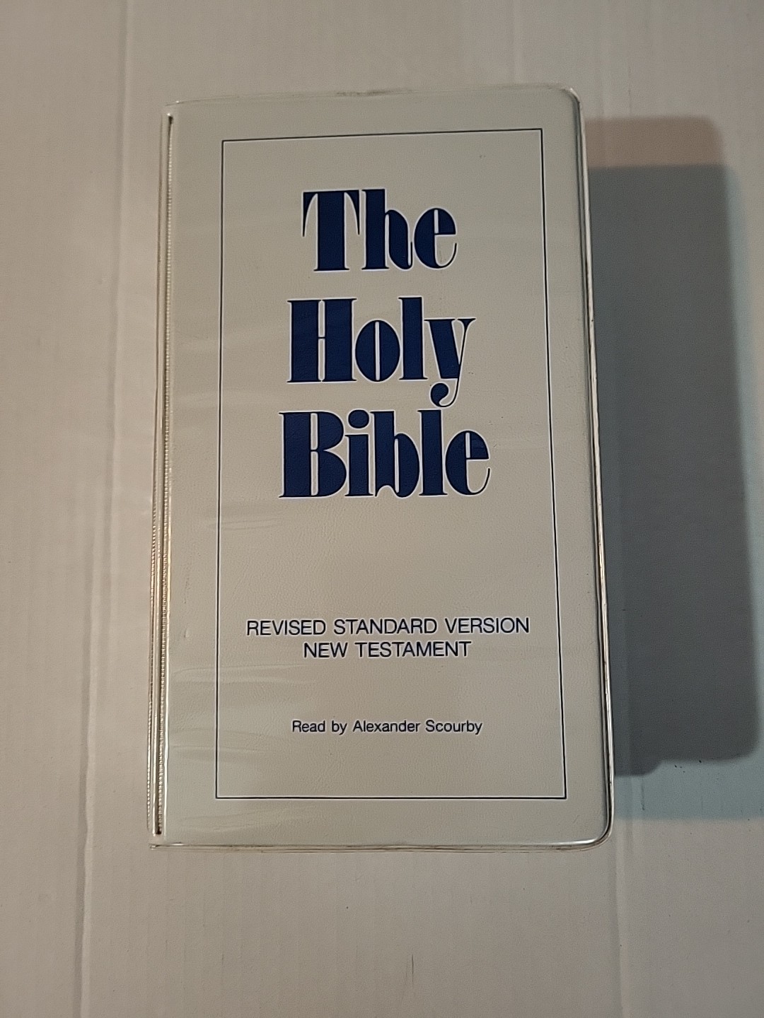 The Holy Bible Revised Standard Version New Testament Cassette Alexander Scourby